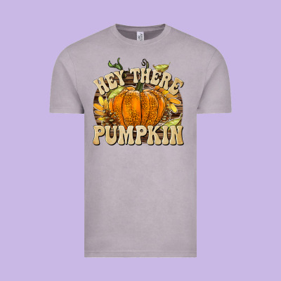 Hey There Pumpkin Vintage Tee Designed By Texasbilliewilder