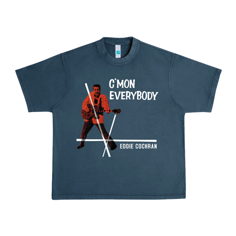 Eddie Cochran C Mon Everybody Album Cover Urban Heavy Tee by tuanDangUi | Teevron