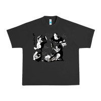Pigment Black monokuma 1 Urban Heavy Tee - tuanDangUi