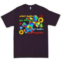 Plum what makes you different is what makes  you beauti Premium Tee - LillyAllenDesigns