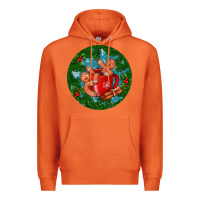 Carrot gingerbread men with hot chocolate Premium Hoodie - BundleAndBundleShop