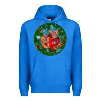 True Royal gingerbread men with hot chocolate Premium Hoodie - BundleAndBundleShop
