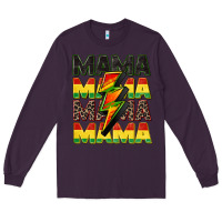 Plum juneteenth mama Long Sleeve Tee - CowGirlArtShop