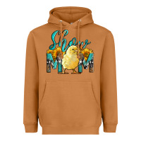 Meerkat Western Show Mom Baby Chick Heavyweight Hoodie - LillyAllenDesigns