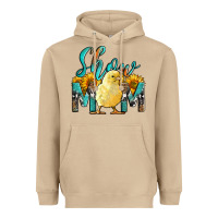 Mushroom Western Show Mom Baby Chick Heavyweight Hoodie - LillyAllenDesigns