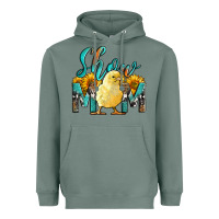 Sage Western Show Mom Baby Chick Heavyweight Hoodie - LillyAllenDesigns