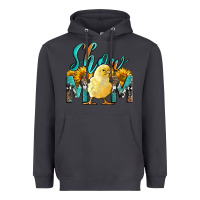 Smoke Western Show Mom Baby Chick Heavyweight Hoodie - LillyAllenDesigns