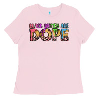 Bubblegum Pink black women are dope Ladies Tee - LillyAllenDesigns