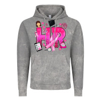 Cloud Rock breast cancer hr human resources Vintage Hoodie - texasbilliewilder