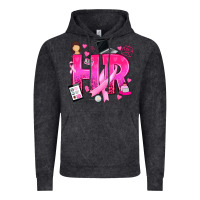 Vintage Black breast cancer hr human resources Vintage Hoodie - texasbilliewilder