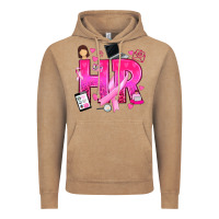 Vintage Coffee breast cancer hr human resources Vintage Hoodie - texasbilliewilder