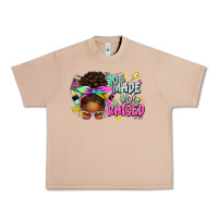 Burro 70's made 80's raised afro messy bun Urban Heavy Tee - texasbilliewilder
