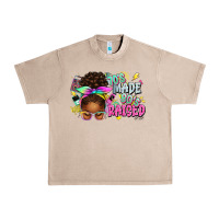 French Oak 70's made 80's raised afro messy bun Urban Heavy Tee - texasbilliewilder