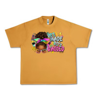 Peanut Butter 70's made 80's raised afro messy bun Urban Heavy Tee - texasbilliewilder