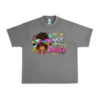 Tornado 70's made 80's raised afro messy bun Urban Heavy Tee - texasbilliewilder