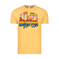 Vintage Mustard LGBTQ+ Vintage Tee - NancyCooperArtShop