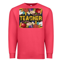 Cardinal Western Teacher Black And Glitter Premium Sweatshirt - LillyAllenDesigns