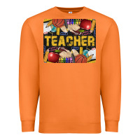 Carrot Western Teacher Black And Glitter Premium Sweatshirt - LillyAllenDesigns