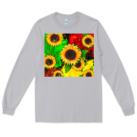 Moon Dust juneteenth sunflowers Long Sleeve Tee - CowGirlArtShop