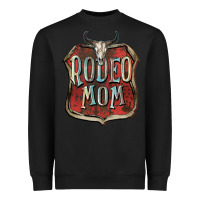Black Rodeo mom Mother's Day Heavyweight Sweatshirt - FaDigitalArtStudio