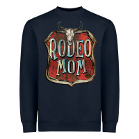 Navy Rodeo mom Mother's Day Heavyweight Sweatshirt - FaDigitalArtStudio