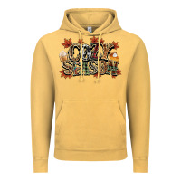 Vintage Mustard Cozy season Fall Vintage Hoodie - NancyCooperArtShop