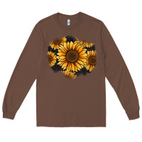 Chestnut sunflower patch Long Sleeve Tee - Jasminsmagicworld