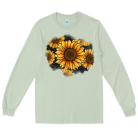 Matcha sunflower patch Long Sleeve Tee - Jasminsmagicworld