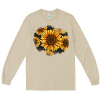 Mushroom sunflower patch Long Sleeve Tee - Jasminsmagicworld
