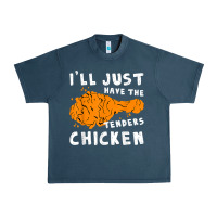 Midnight Navy i'll just have the tenders chicken fried chicken t shirt Urban Heavy Tee - tuanDangUi