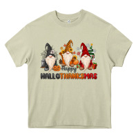 Mossy Happy Hallothanksmas Heavy Core Tee - MaliasSmallBusiness