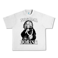 Lunar Rock Limited Edition Grandma Addams (Frump)- Normal Is Boring Urban Heavy Tee - tuanDangUi