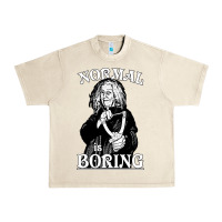 Sandshell Limited Edition Grandma Addams (Frump)- Normal Is Boring Urban Heavy Tee - tuanDangUi