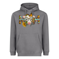 Storm Western Baby Calf Mom With Sunflower Heavyweight Hoodie - LillyAllenDesigns