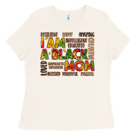 Bone i am a black mom Ladies Tee - LillyAllenDesigns