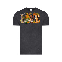 Vintage Black Love Gnome Vintage Tee - texasbilliewilder