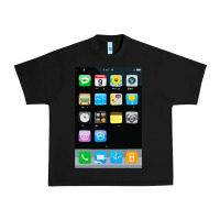 Black cell phone smartphone mobile app halloween costume Urban Heavy Tee - tuanDangUi