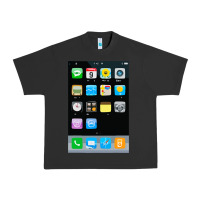 Pigment Black cell phone smartphone mobile app halloween costume Urban Heavy Tee - tuanDangUi