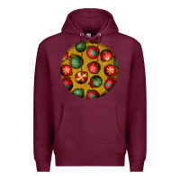 Burgundy christmas Premium Hoodie - BundleAndBundleShop