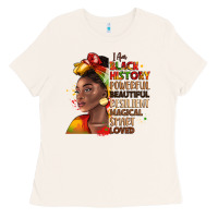 Bone i am black history Ladies Tee - LillyAllenDesigns