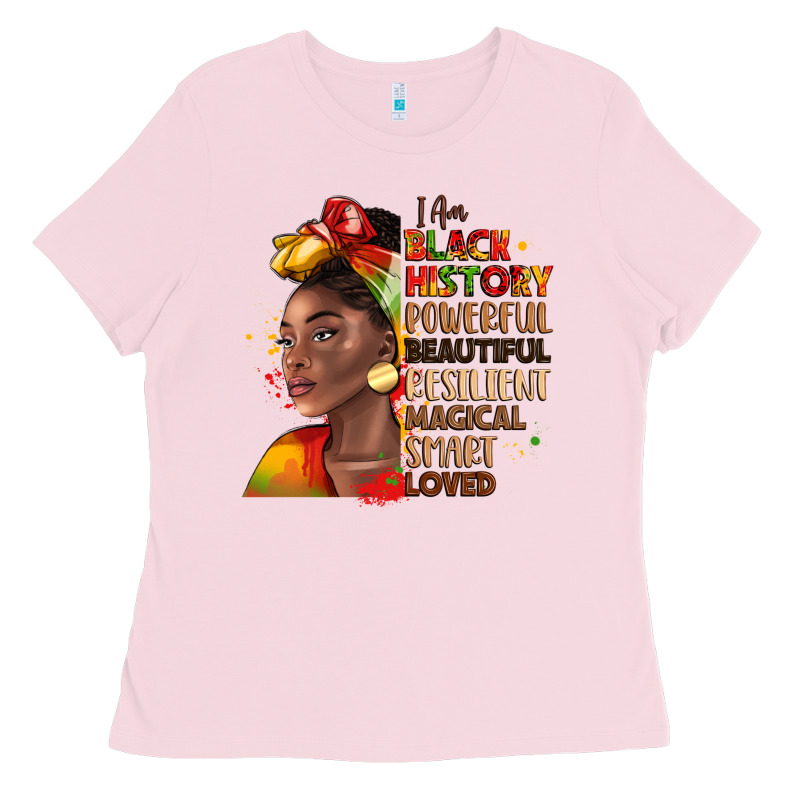 I Am Black History Ladies Tee by LillyAllenDesigns | Teevron