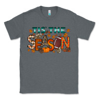 Charcoal Heather tis the season football Classic Tee - RacoonDesign