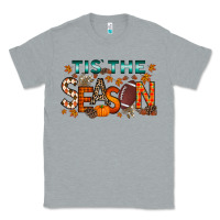 Heather Grey tis the season football Classic Tee - RacoonDesign