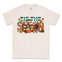 Natural tis the season football Classic Tee - RacoonDesign