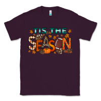 Plum tis the season football Classic Tee - RacoonDesign