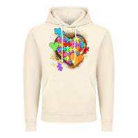 Vintage Artic Autism hearts Vintage Hoodie - NancyCooperArtShop