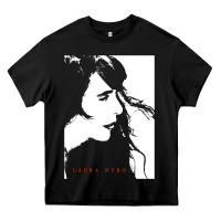 Black laura nyro Heavy Core Tee - tuanDangUi