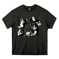 Asphalt monokuma 1 Heavy Core Tee - tuanDangUi