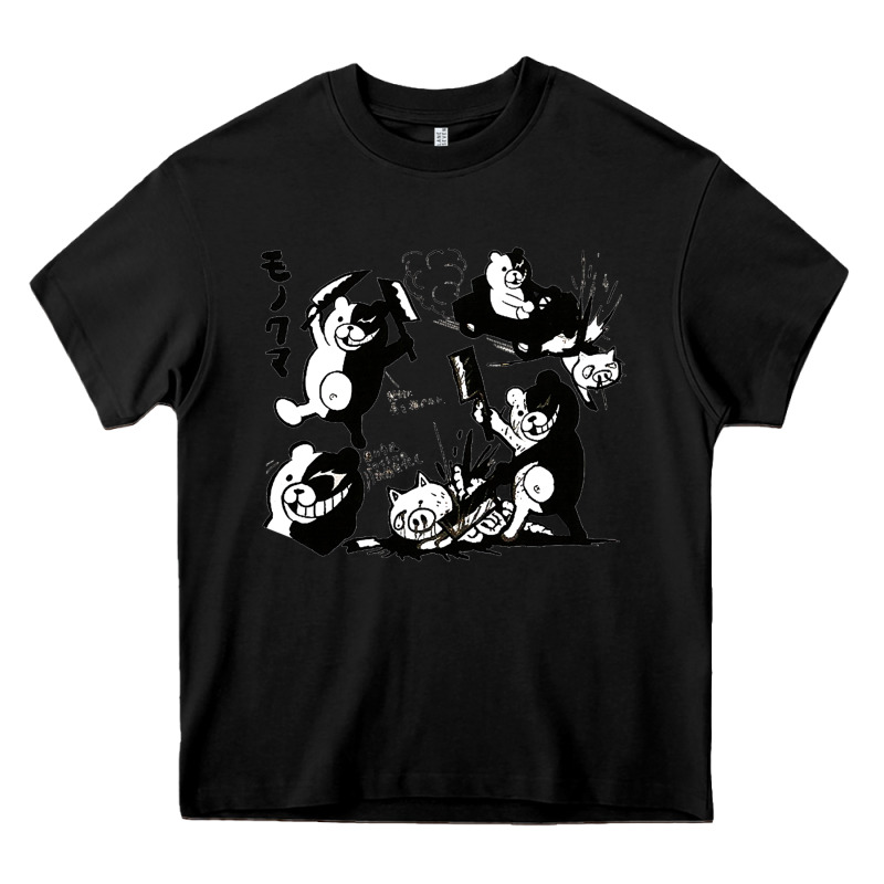 Monokuma 1 Heavy Core Tee by tuanDangUi | Teevron