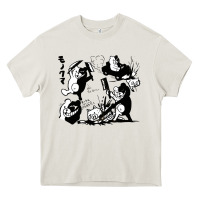 Cream monokuma 1 Heavy Core Tee - tuanDangUi